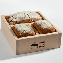 Laden Sie das Bild in den Galerie-Viewer, Backrahmen aus Holz "doppelt"