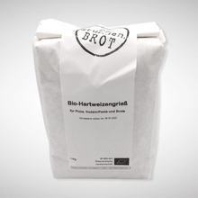 Laden Sie das Bild in den Galerie-Viewer, Bio-Hartweizengrieß für Pizza, Nudeln/Pasta und Brote - 25.stunden.BROT