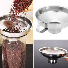 Laden Sie das Bild in den Galerie-Viewer, Edelstahl Einfülltrichter, Abfülltrichter - 25.stunden.BROT