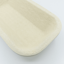 Laden Sie das Bild in den Galerie-Viewer, Gärkorb (Brotform, Simperl) Oval länglich eckig aus Holzschliff, 1,5-2 Kg, 34 x 15 cm - 25.stunden.BROT