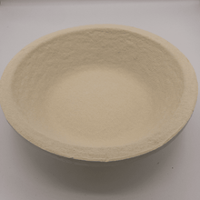 Laden Sie das Bild in den Galerie-Viewer, Gärkorb (Brotform, Simperl) Rund aus Holzschliff, 1 Kg, ø=23 cm - 25.stunden.BROT