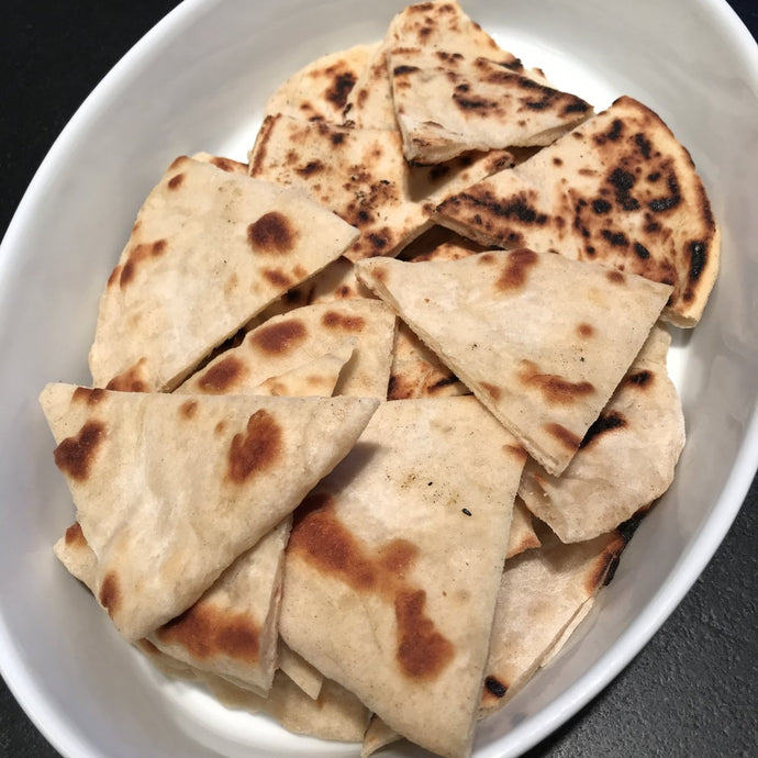 Naan - Indisches Fladenbrot (Sauerteig Rezept)