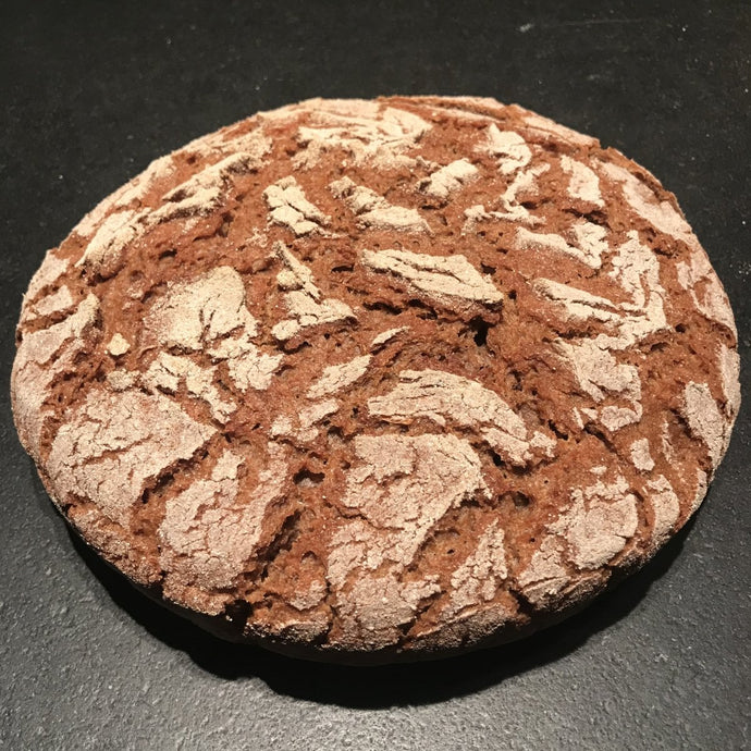 Roggen Vollkornbrot mit Kochstück (Sauerteig Rezept)
