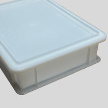 Laden Sie das Bild in den Galerie-Viewer, Pizzaballen Box mit Deckel, Gärbox für Pizza und Brot, 40x30x10 cm
