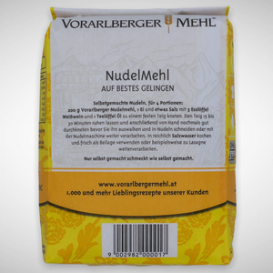 Vorarlberger Nudelmehl, Hartweizenmehl für Pasta