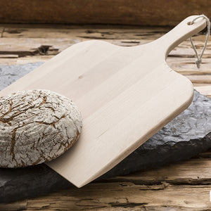 Brot- und Pizzaschieber aus Buchenholz