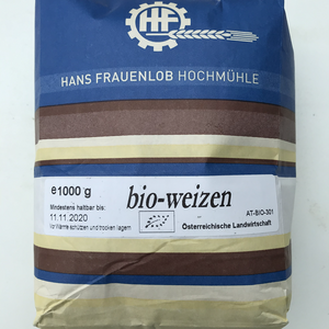 Bio-Weizen ganz