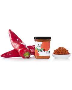 Bio Ajvar mild - Paprikaaufstrich - 25.stunden.BROT