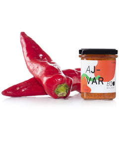 Bio Ajvar mild - Paprikaaufstrich - 25.stunden.BROT