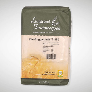 Bio Lungauer Tauernroggen Mehl 1150 - 25.stunden.BROT