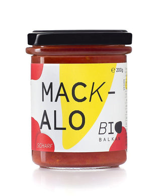 Bio Mackalo, scharf - Tomatenaufstrich - 25.stunden.BROT