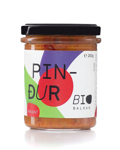 Bio Pinđur pikant - Paprikaaufstrich - 25.stunden.BROT