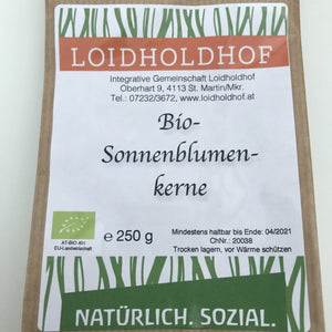 Bio Sonnenblumenkerne (250 g.) - 25.stunden.BROT