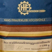 Laden Sie das Bild in den Galerie-Viewer, Bio Waldstauden Roggen Vollkornmehl - 25.stunden.BROT

