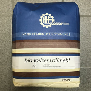 Bio Weizen Vollkornmehl - 25.stunden.BROT