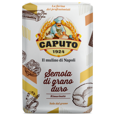 Hartweizengrieß - Caputo Semola di grano duro - 25.stunden.BROT