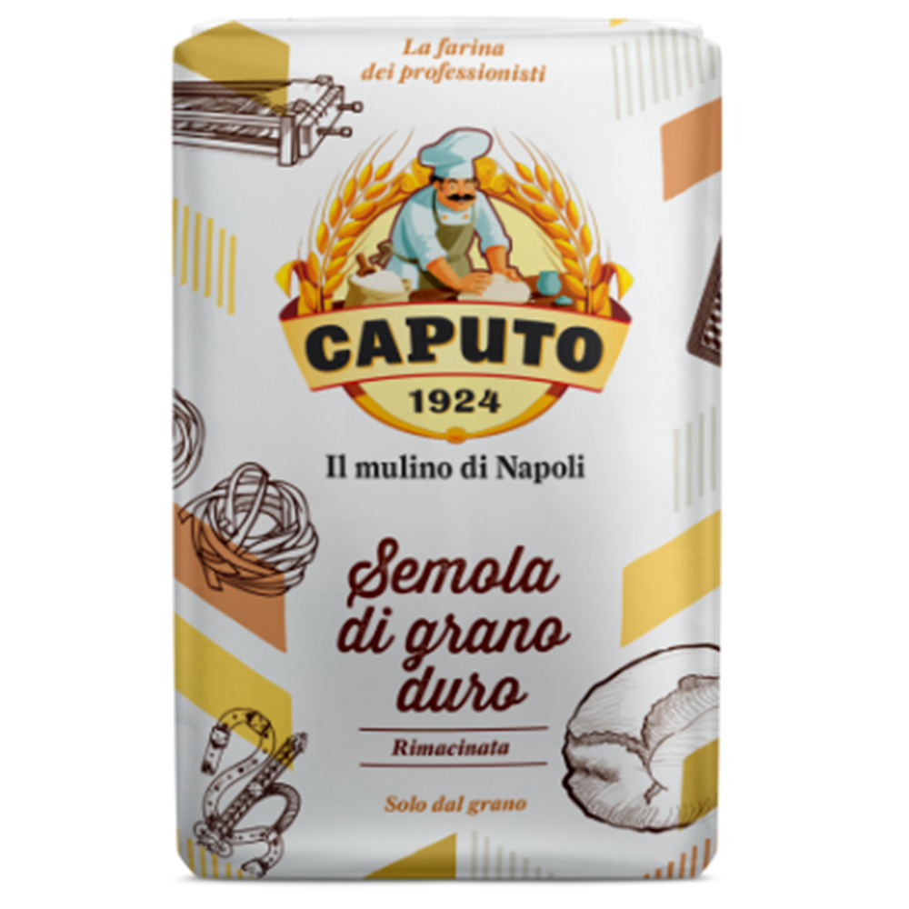 Hartweizengrieß - Caputo Semola di grano duro - 25.stunden.BROT