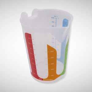 Messbecher Kunststoff, 1 Liter - 25.stunden.BROT