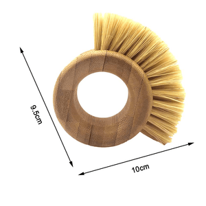 Reinigungsbürste für Gärkorb (Bambus Ring) - 25.stunden.BROT