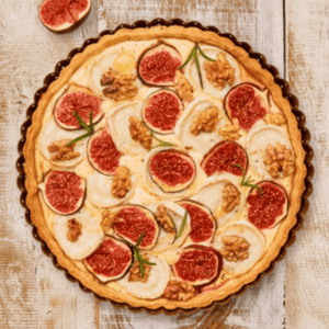 Tarteform mit losem Boden, leicht, perforiert, antihaftbeschichtet, Ø 25 cm - 25.stunden.BROT