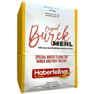 Weizenmehl für Burek und Blätterteigspezialitäten - 25.stunden.BROT